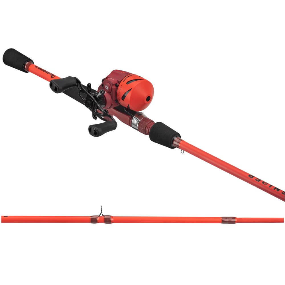 PROFISHIENCY ECONOMY MICRO SNIPER RED SPINCAST COMBO 5'8"