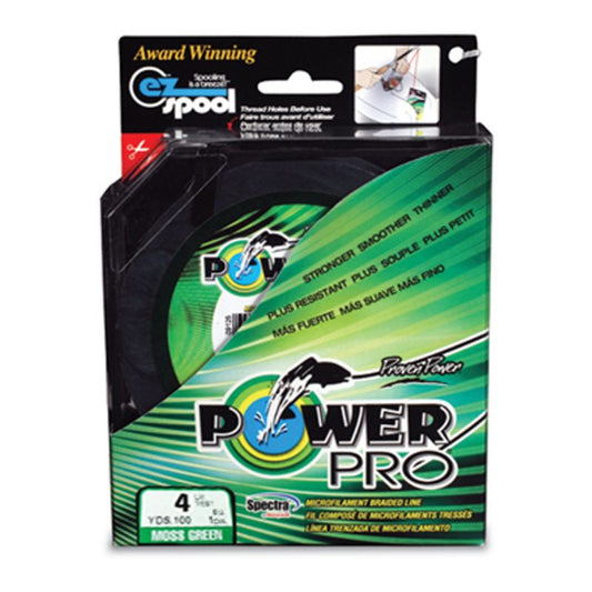 POWERPRO SPECTRA FIBER MOSS GREEN 20# 500YD