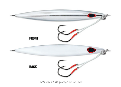 WILLIAMSON KENSAKI 170 JIG - 6" - 6OZ - UV SILVER