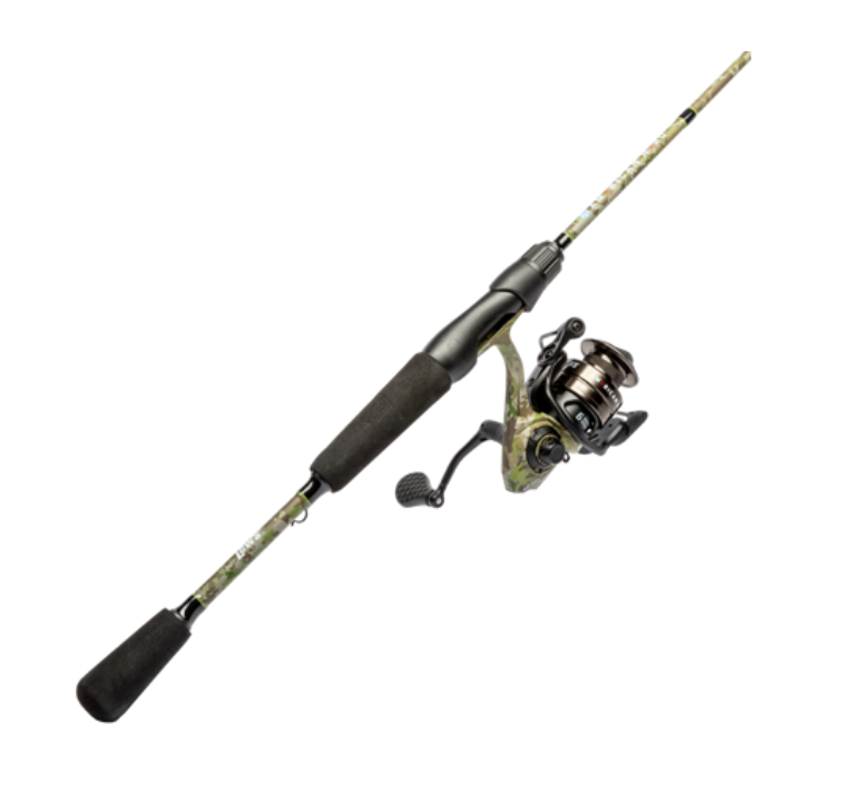 LEW'S AMERICAN HERO CAMO 7' M/F SPINNING COMBO 2PC