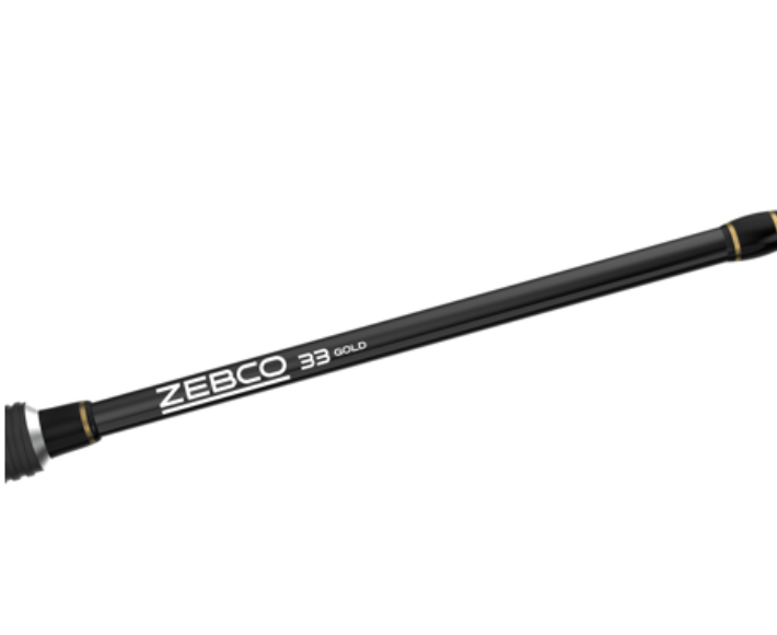 ZEBCO 33 GOLD SPINCAST COMBO 2PC M 6'