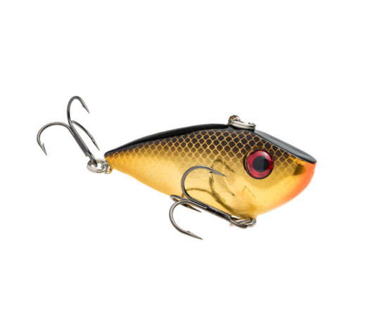 STRIKE KING RED EYED SHAD 3/8 OZ GOLD BLACK BACK