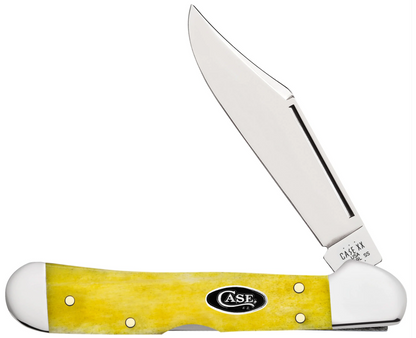 CASE MINI COPPERLOCK 1 BLADE 3 5/8" YELLOW BONE