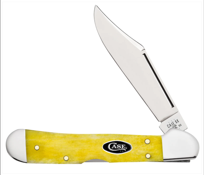 CASE MINI COPPERLOCK 1 BLADE 3 5/8" YELLOW BONE