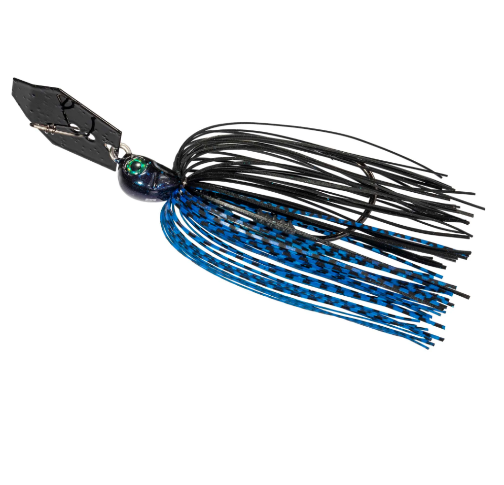 ZMAN TUNGSTEN CHATTERBAIT ELITE EVO 3/8 OZ BLACK/BLUE