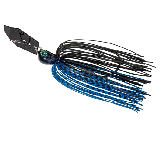 ZMAN TUNGSTEN CHATTERBAIT ELITE EVO 3/8 OZ BLACK/BLUE