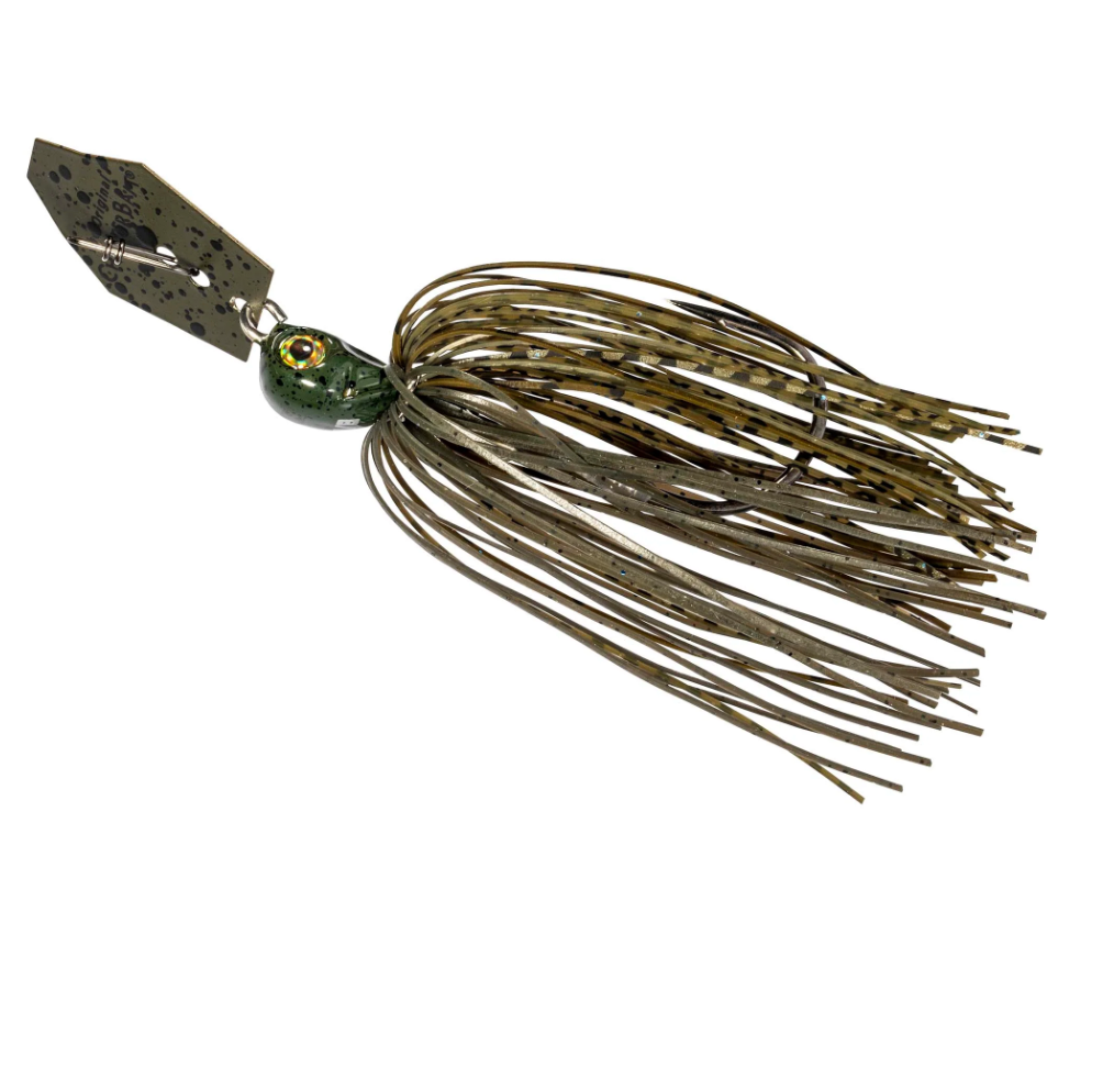 ZMAN TUNGSTEN CHATTERBAIT ELITE EVO 3/8 OZ GREEN PUMPKIN