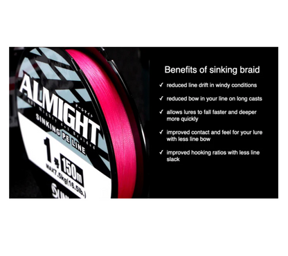 SUNLINE ALMIGHT MONOFILAMENT OLIVE CAMO 22LB 165YD LINE