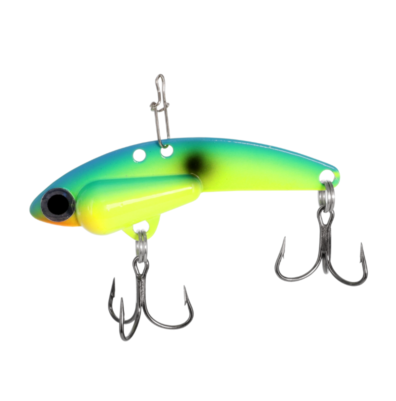 STEEL SHAD HEAVY CHARTREUSE BLUE 2.25" 1/2OZ