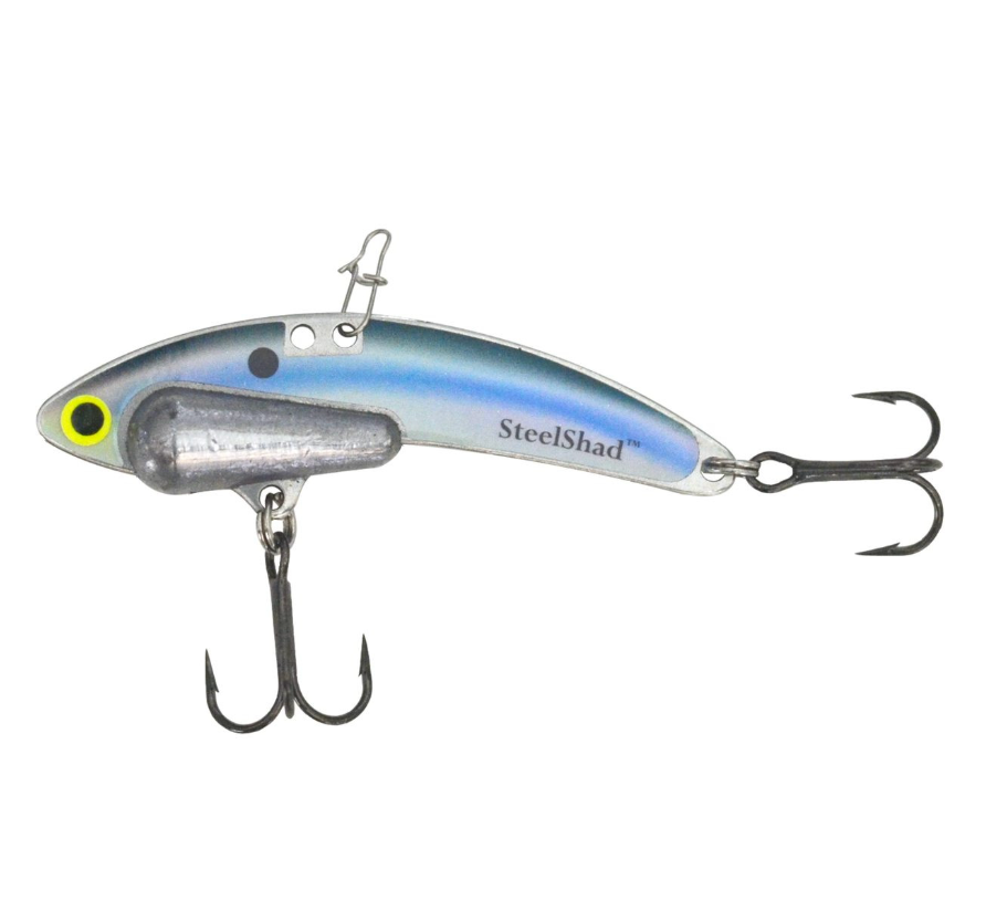 STEEL SHAD HEAVY KENTUCKY SHAD 2.25" 1/2OZ