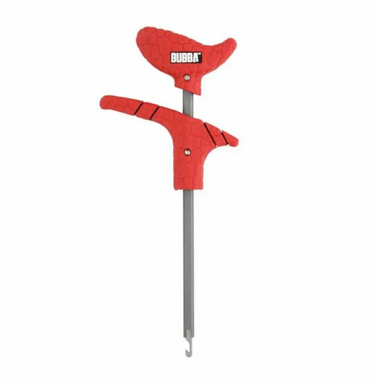 Red Bubba brand tool on a white background