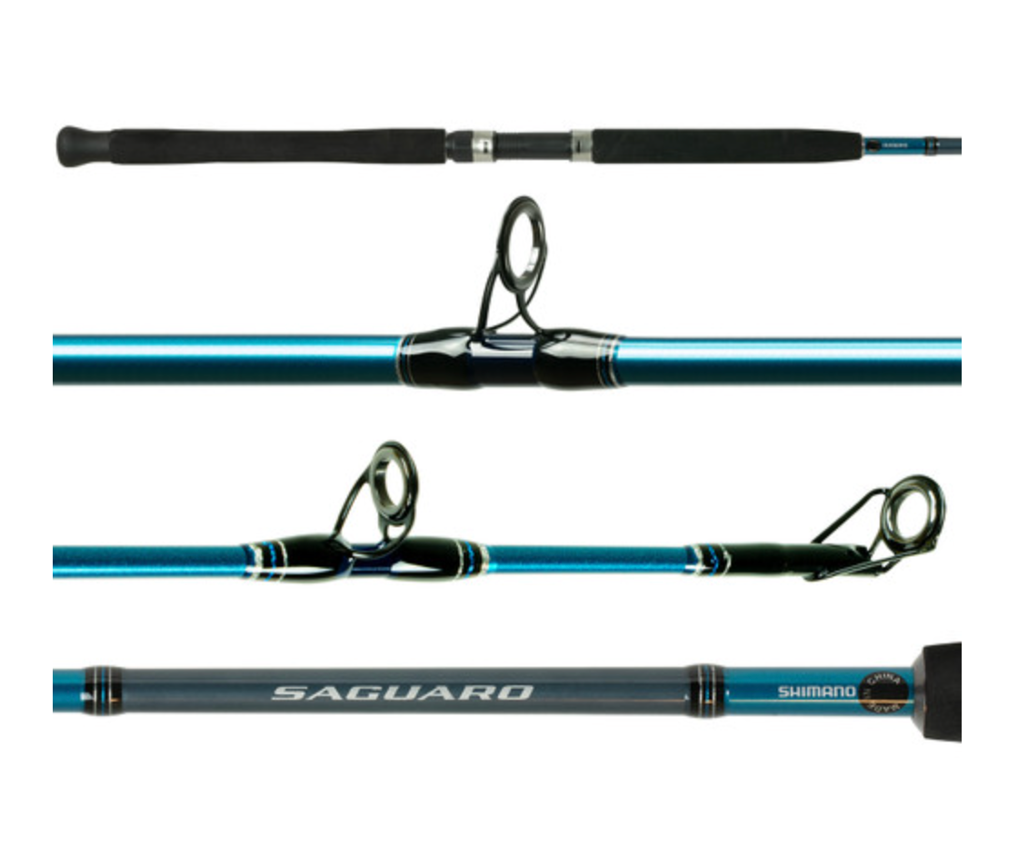 SHIMANO SAGUARO SALTWATER SPINNING ROD 2PC MH 9'