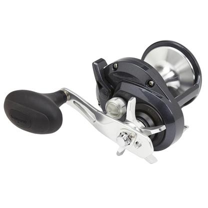 Fishing reel on a white background