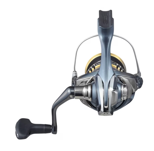 Fishing reel on a white background