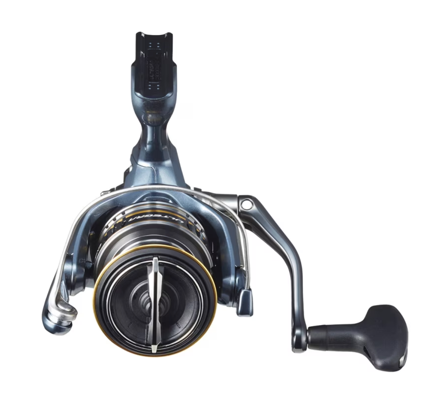Fishing reel on a white background