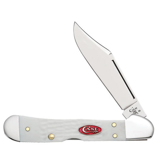 CASE COPPERLOCK MINI 3 5/8" 1 BLADE WHITE SPARXX