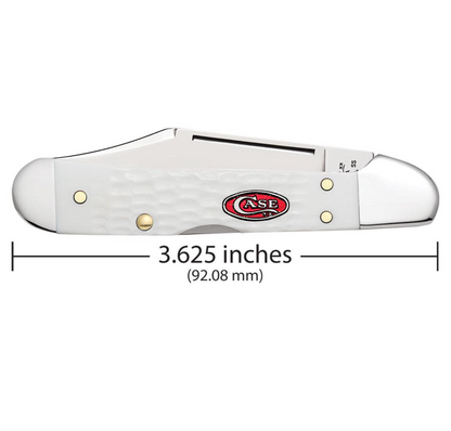 CASE COPPERLOCK MINI 3 5/8" 1 BLADE WHITE SPARXX