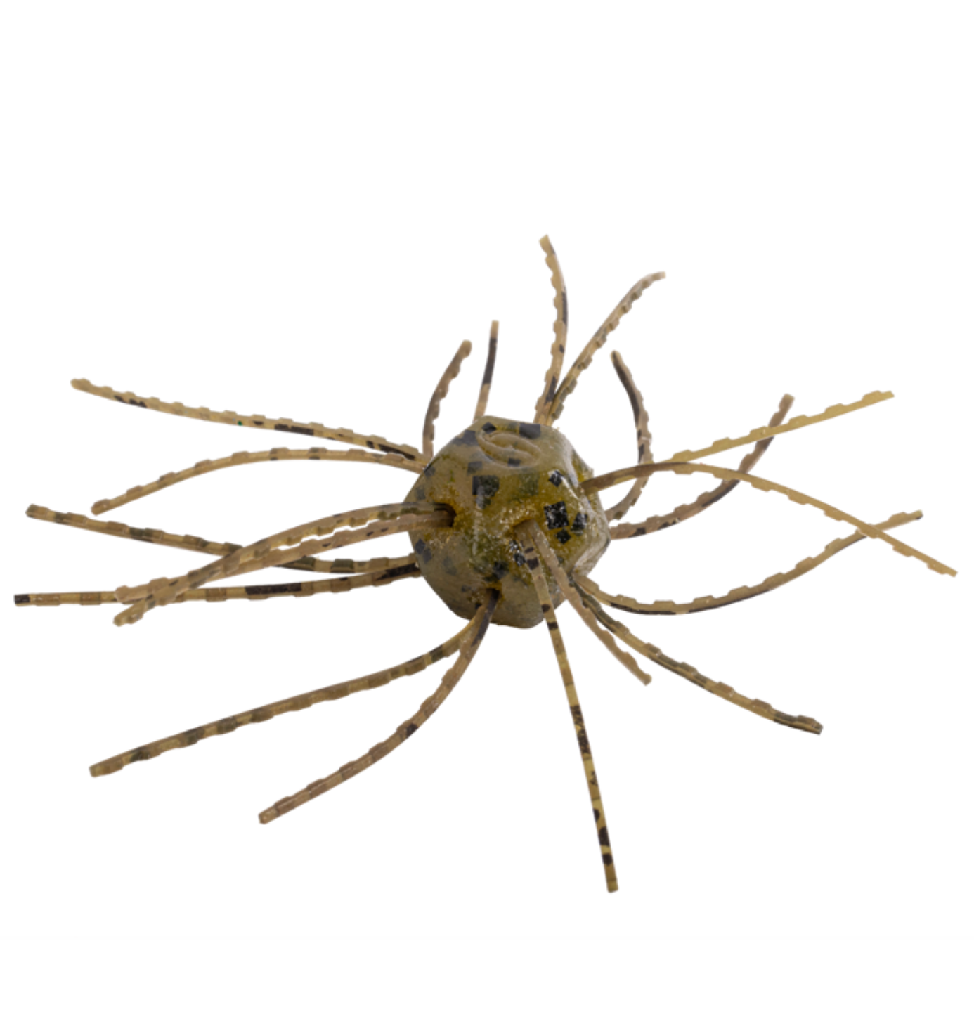 Model of a spider on a white background
