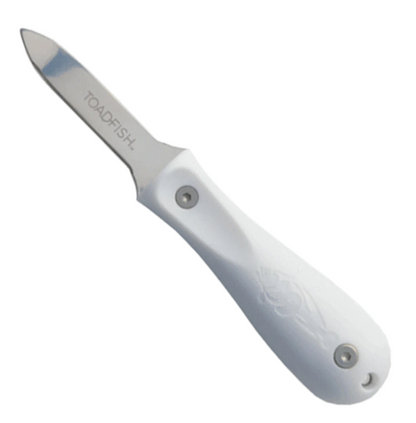 TOADFISH PROFESSIONAL EDITION OYSTER KNIFE WHITE