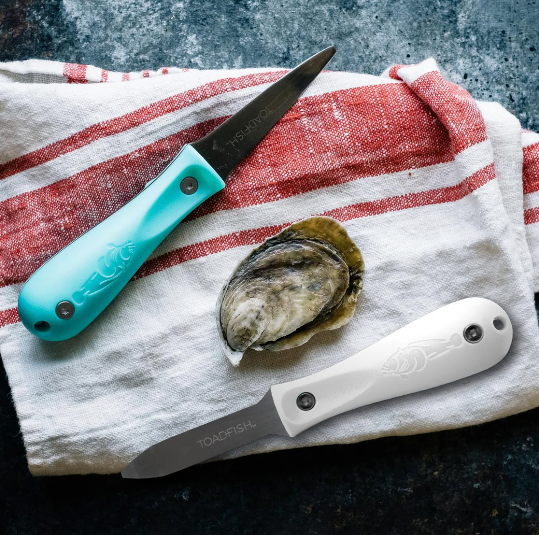 TOADFISH PROFESSIONAL EDITION OYSTER KNIFE WHITE