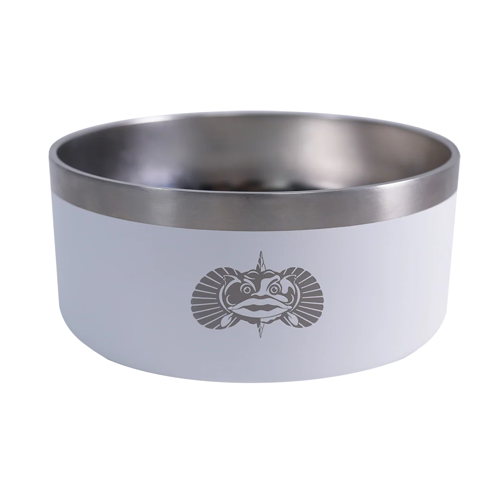 TOADFISH NON-TIPPING DOG BOWL - GRAPHITE