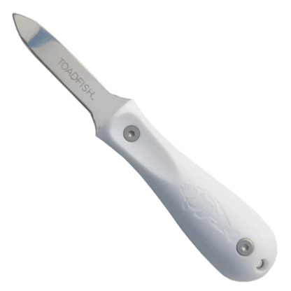 TOADFISH PROFESSIONAL EDITION OYSTER KNIFE WHITE