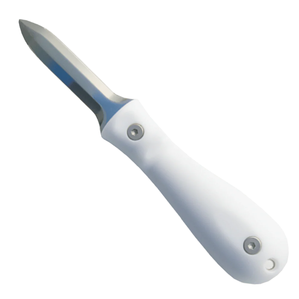 TOADFISH PROFESSIONAL EDITION OYSTER KNIFE WHITE