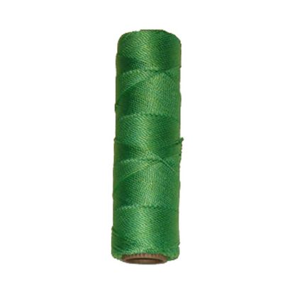 WALLACE CORDAGE TWINE GREEN BRAID 1/4LB #18-165#