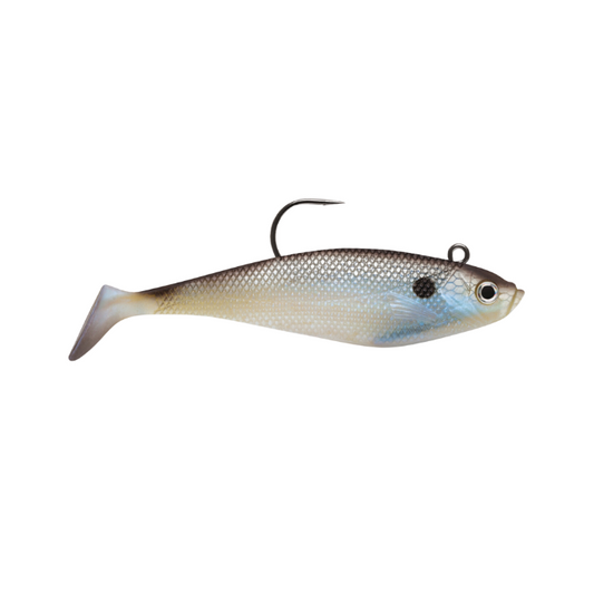 STORM WILDEYE SWIM SHAD 4" 3PK NATURAL SHAD