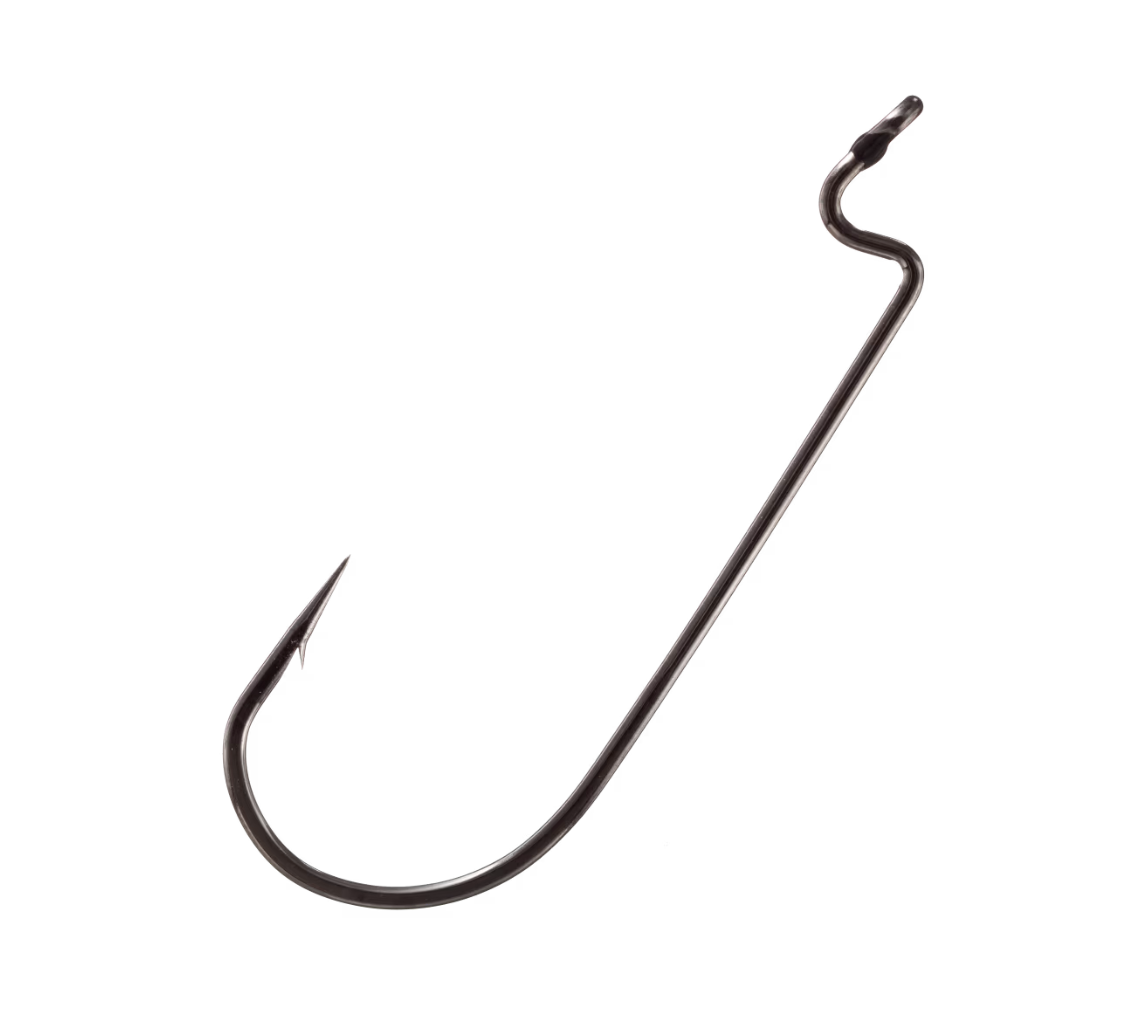 VMC WORM HOOK BLACK NICKEL #5/0