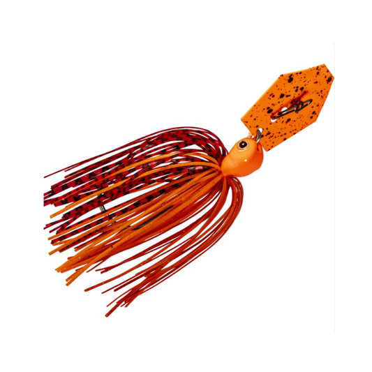 ZMAN CHATTERBAIT JACKHAMMER 3/8OZ FIRE CRAW ORANGE BLADE