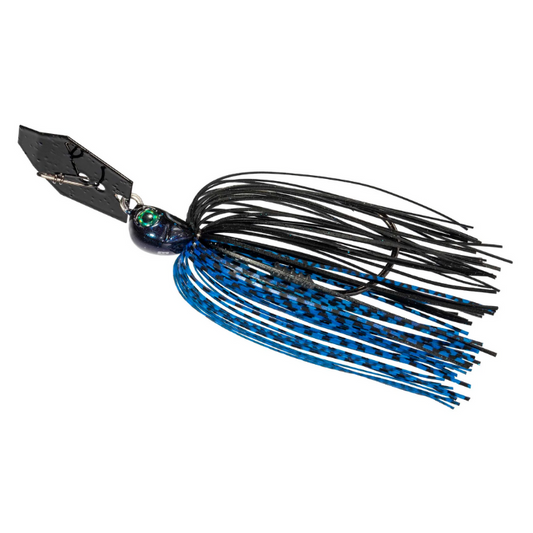 ZMAN CHATTERBAIT ELITE EVO 3/8 OZ BLACK/BLUE