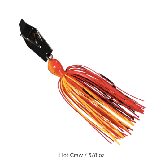 ZMAN BIG BLADE CHATTERBAIT 5/8OZ HOT CRAW