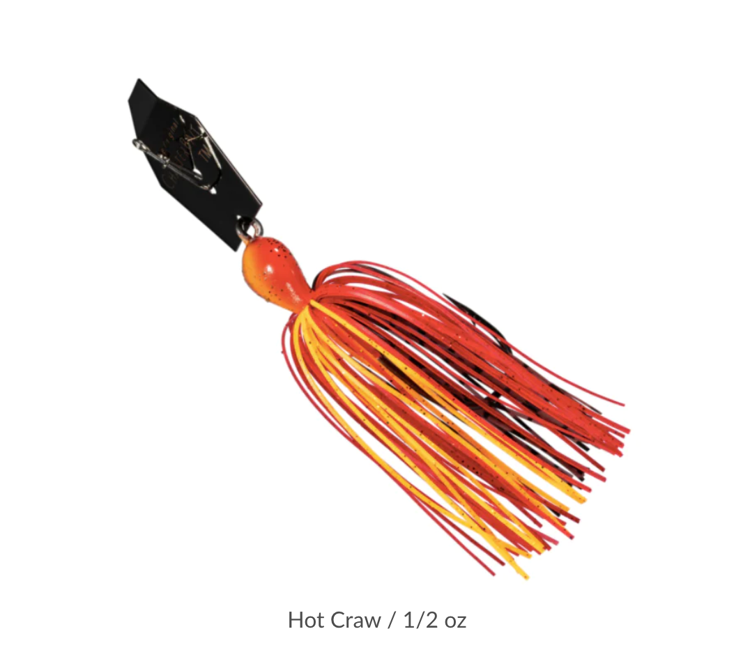 ZMAN BIG BLADE CHATTERBAIT 1/2OZ HOT CRAW