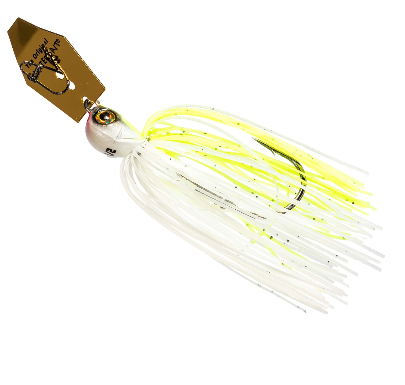 Zman Chatterbait Elite Evo Chartreuse White