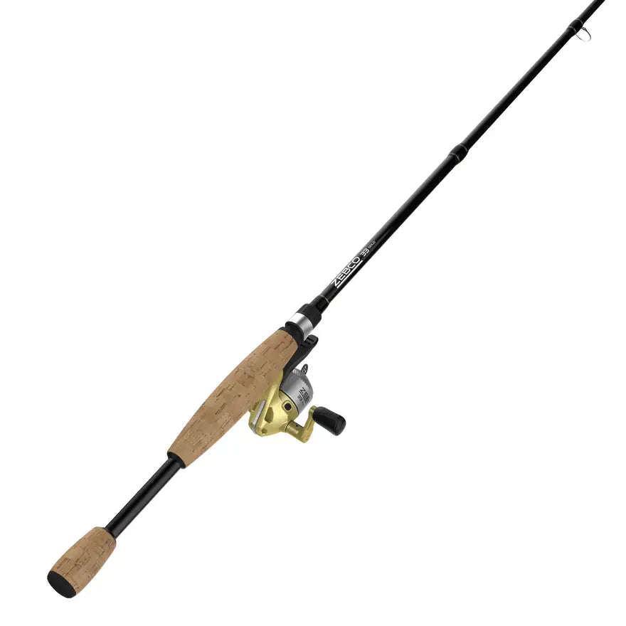 ZEBCO 33 MICRO GOLD TRIGGERSPIN COMBO 2PC UL 5'