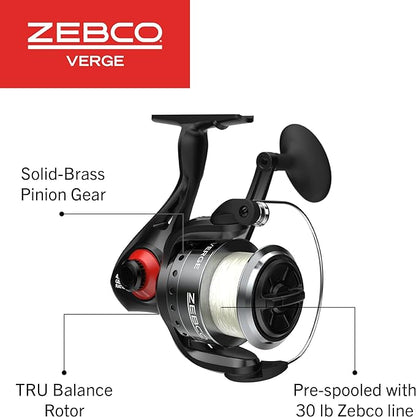 ZEBCO VERGE 80SZ 802M SPINNING COMBO 30#