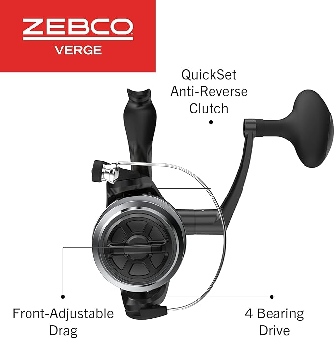 ZEBCO VERGE 80SZ 802M SPINNING COMBO 30#