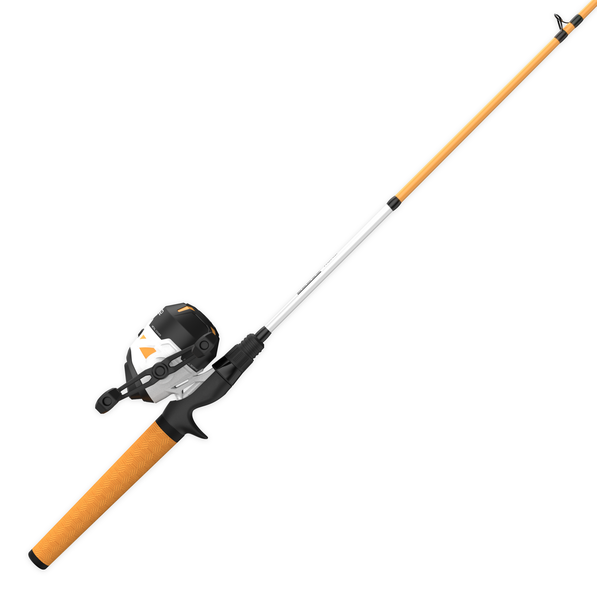 ZEBCO ROAM SPINCAST COMBO ORANGE 2PC M 6'