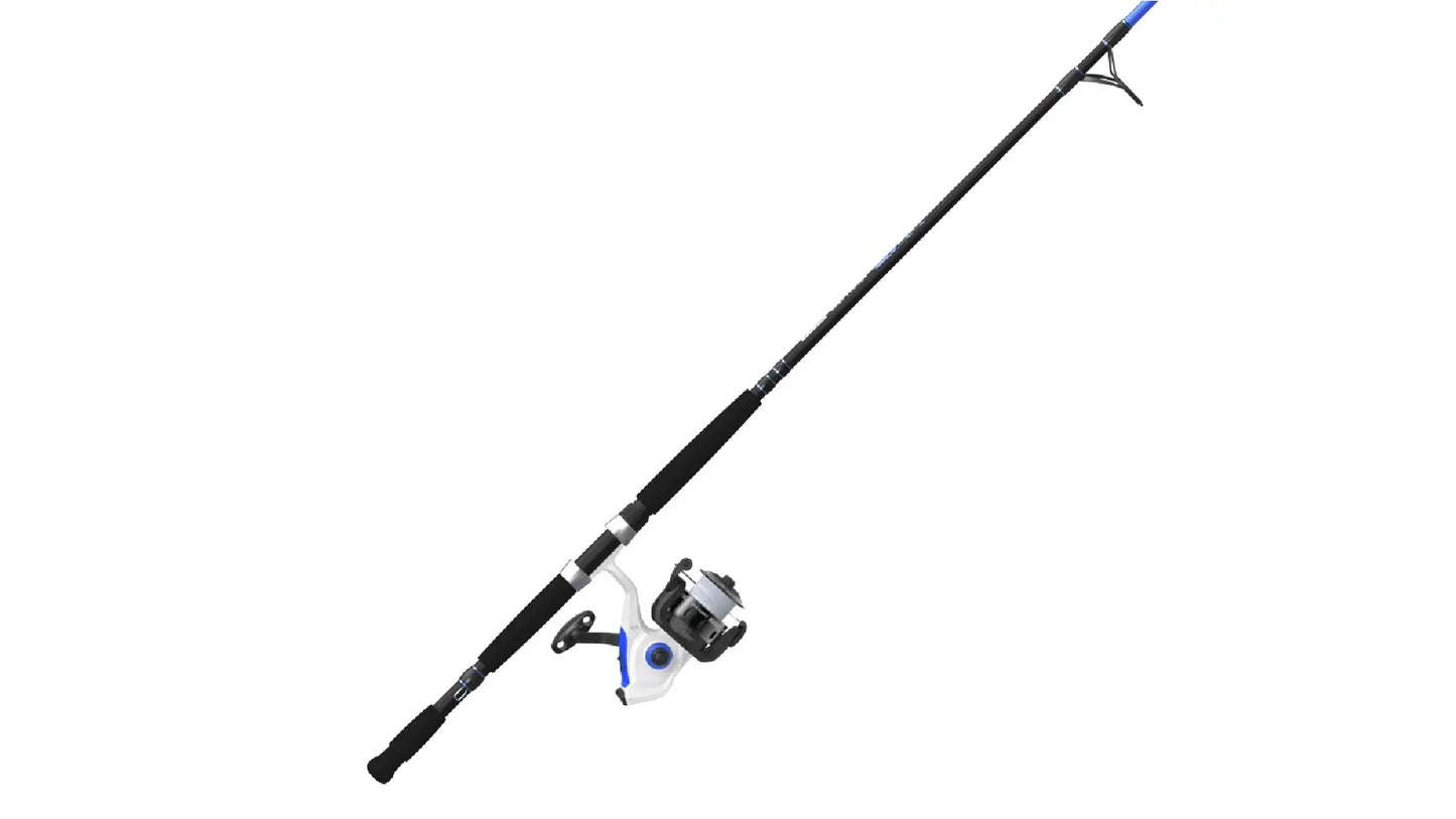 ZEBCO SALT FISHER BITE ALERT SPINNING COMBO MH 7'