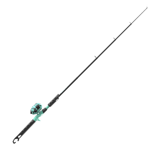 ZEBCO RAMBLER YOUTH TELESCOPIC SPINCAST COMBO 2PC M 5'3"