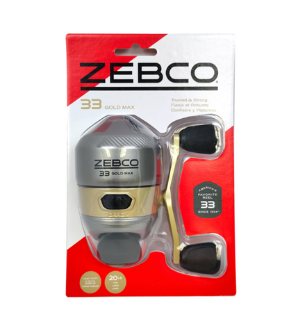 ZEBCO 33 MAX GOLD 3BB SC REEL 20#C