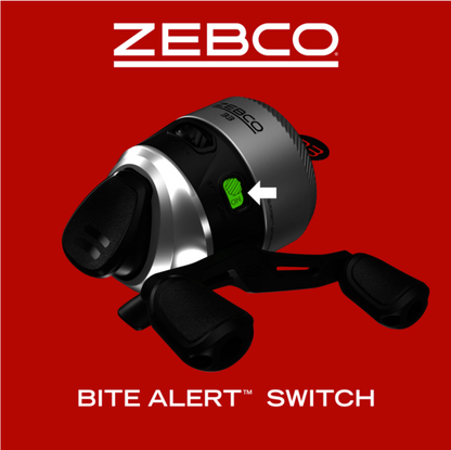 ZEBCO 33MICRO CORK SPINCAST COMBO 2PC L 5'6"