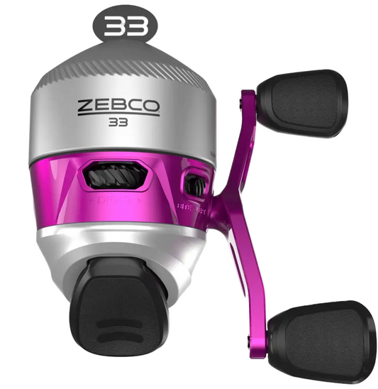 ZEBCO 33 PINK LADIES SPINCAST REEL 1BB 4.1