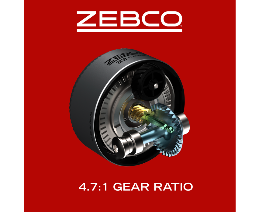 ZEBCO 33 PLATINUM 5BB SC REEL 10#C
