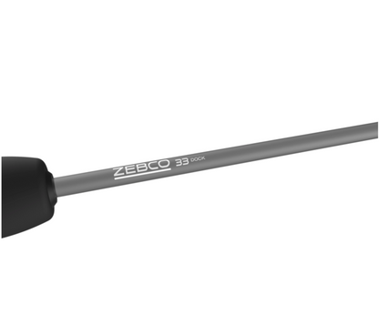 Fishing rod and reel combo on a white background