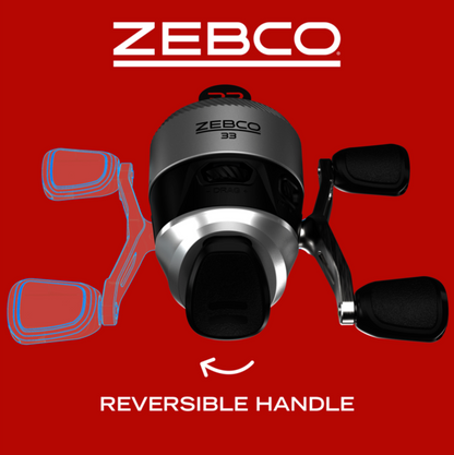 ZEBCO 33 MICRO SPINCAST COMBO 2PC UL 5'6"