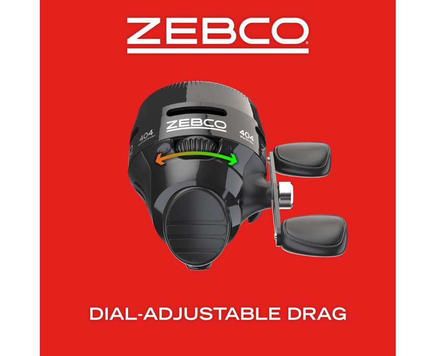 ZEBCO 404 SPINCAST REEL 15#