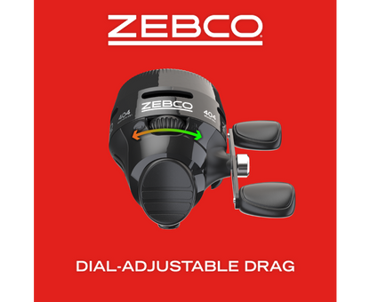 ZEBCO 404 SPINCAST REEL 15#