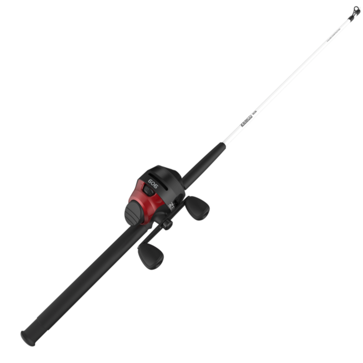 ZEBCO 606 SPINCAST COMBO 2PC MH 6'6"